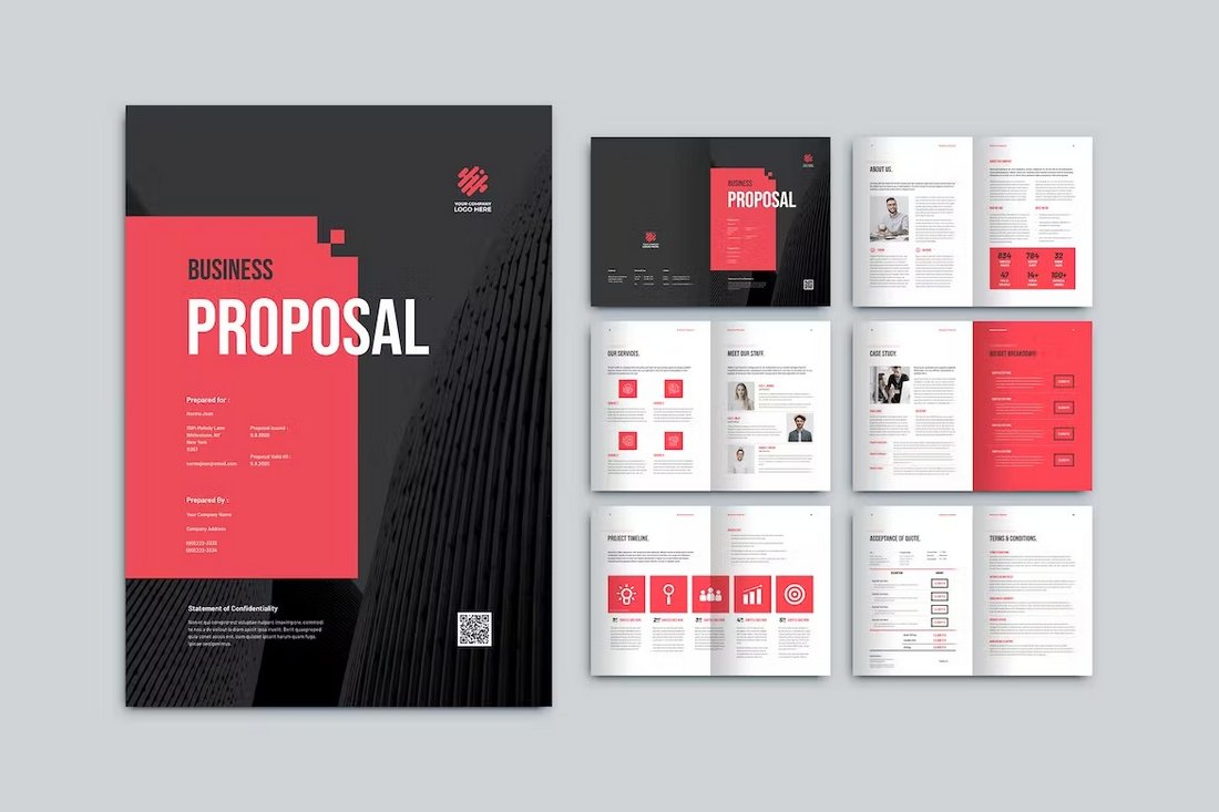 Professional Proposal Template for Startups