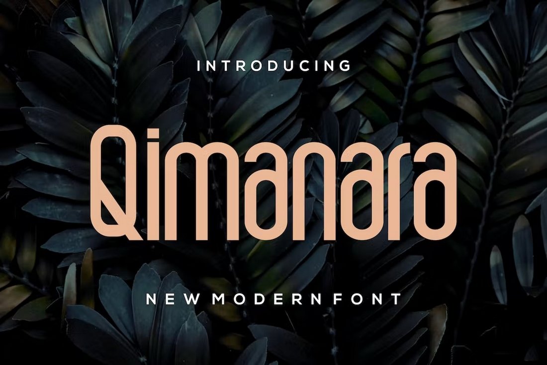 Qimanara - Elegant Condensed Font