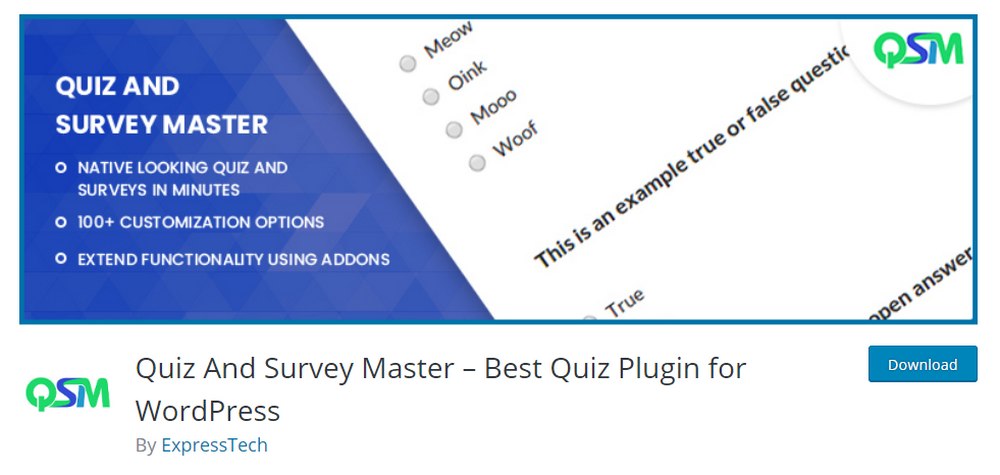 Quiz And Survey Master