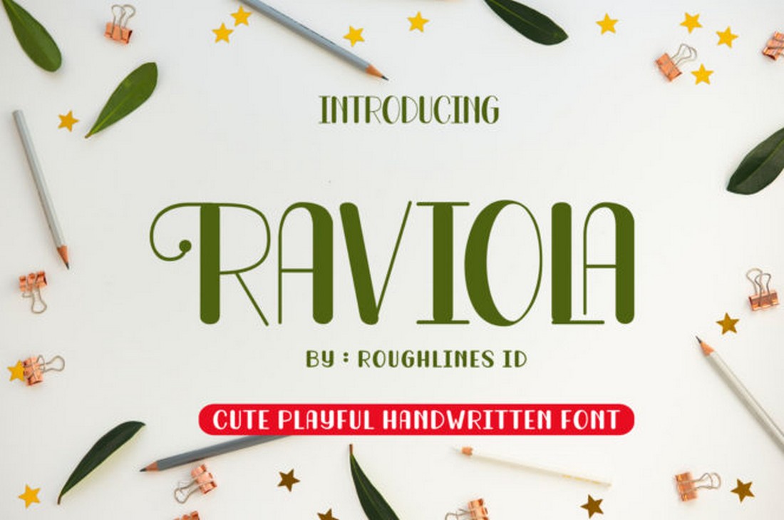 Raviola - Free Playful Font