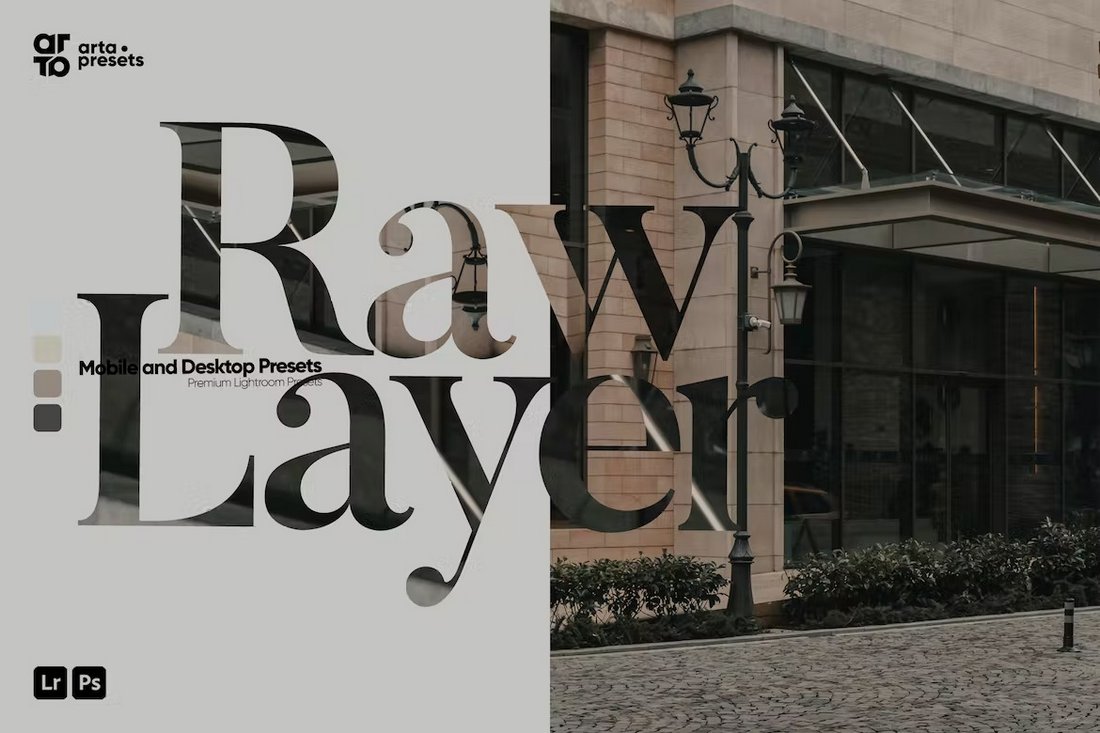 Raw Layer- Moody Presets for Lightroom