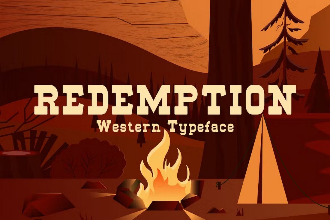 Redemption - Western Cowboy Font