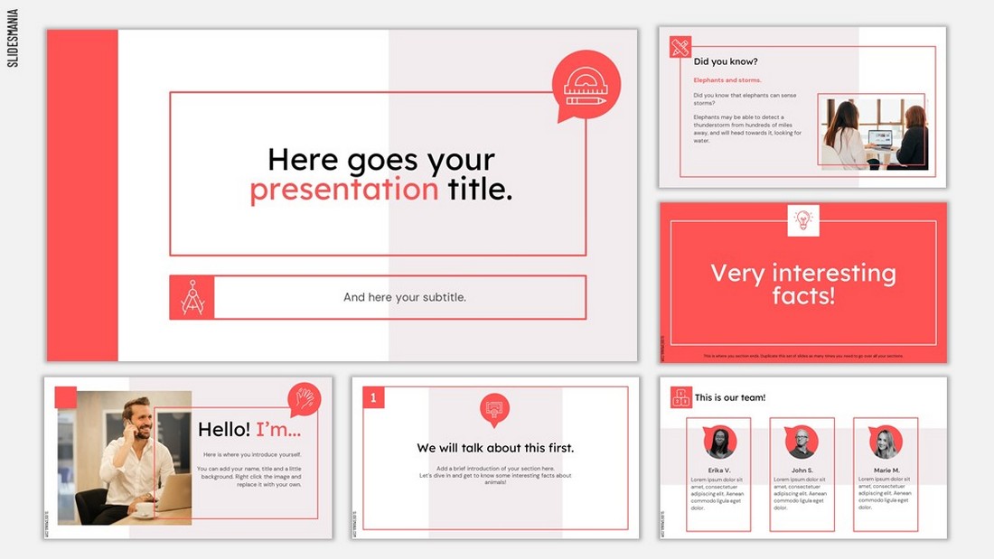 Reed - Free Business Google Slides Template