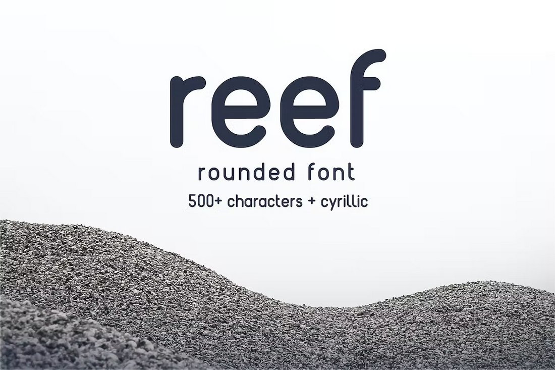 Reef - Round Font for Business Documents