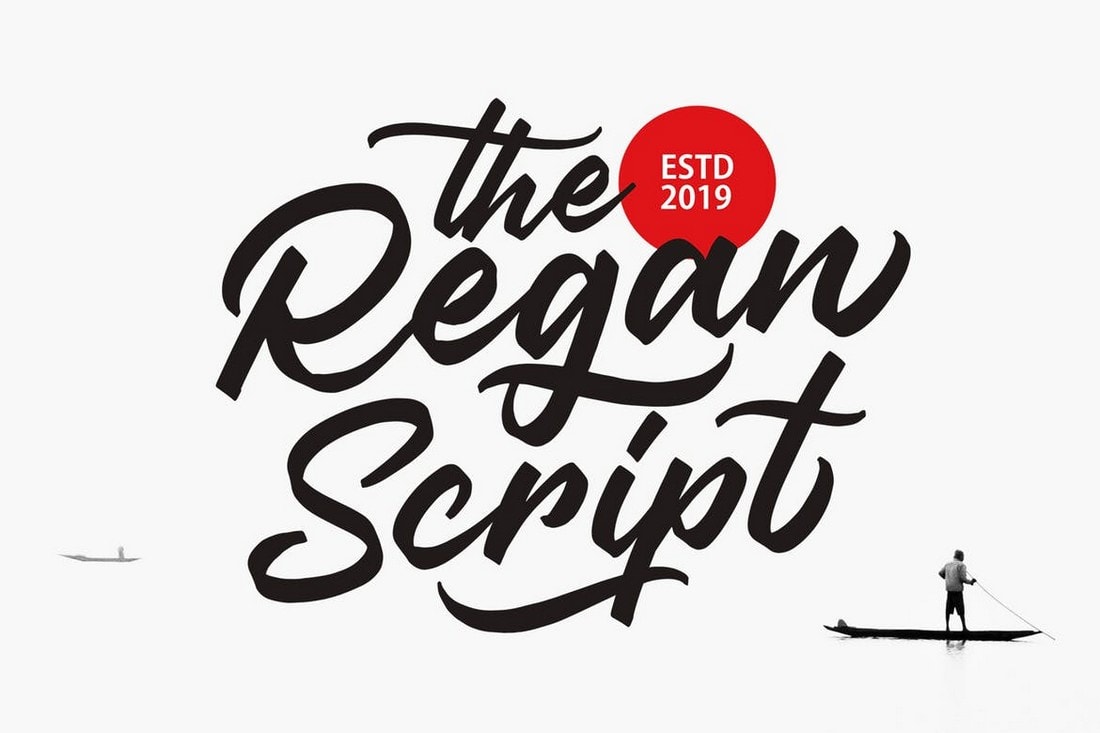 Regan Script - Stylish Flyer Font