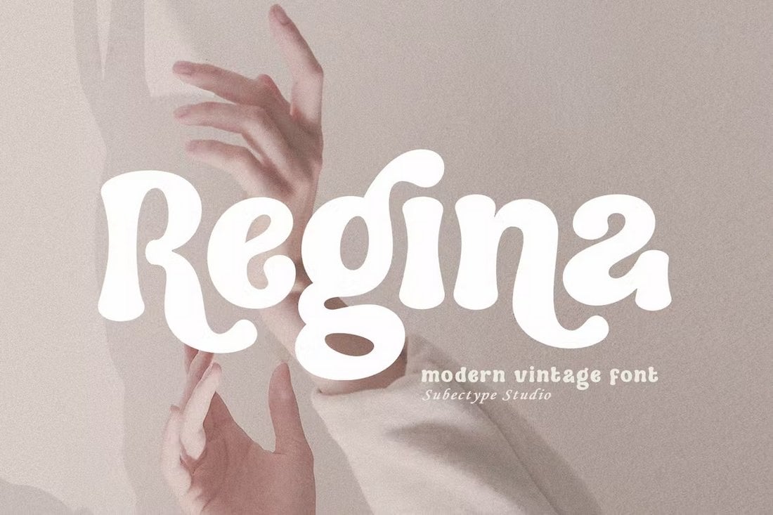 Regina - Modern Vintage Cricut Font