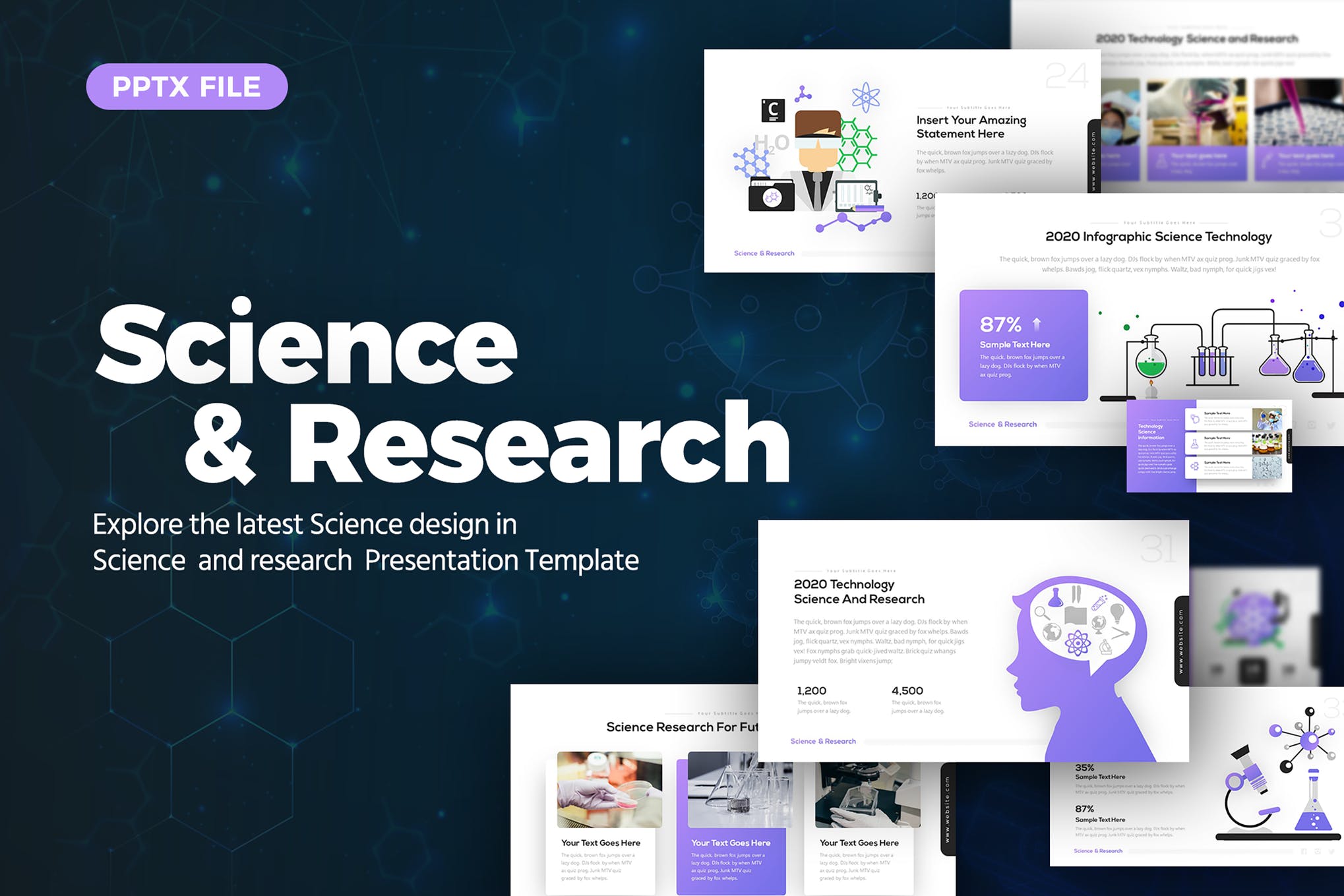 powerpoint templates for scientific presentation