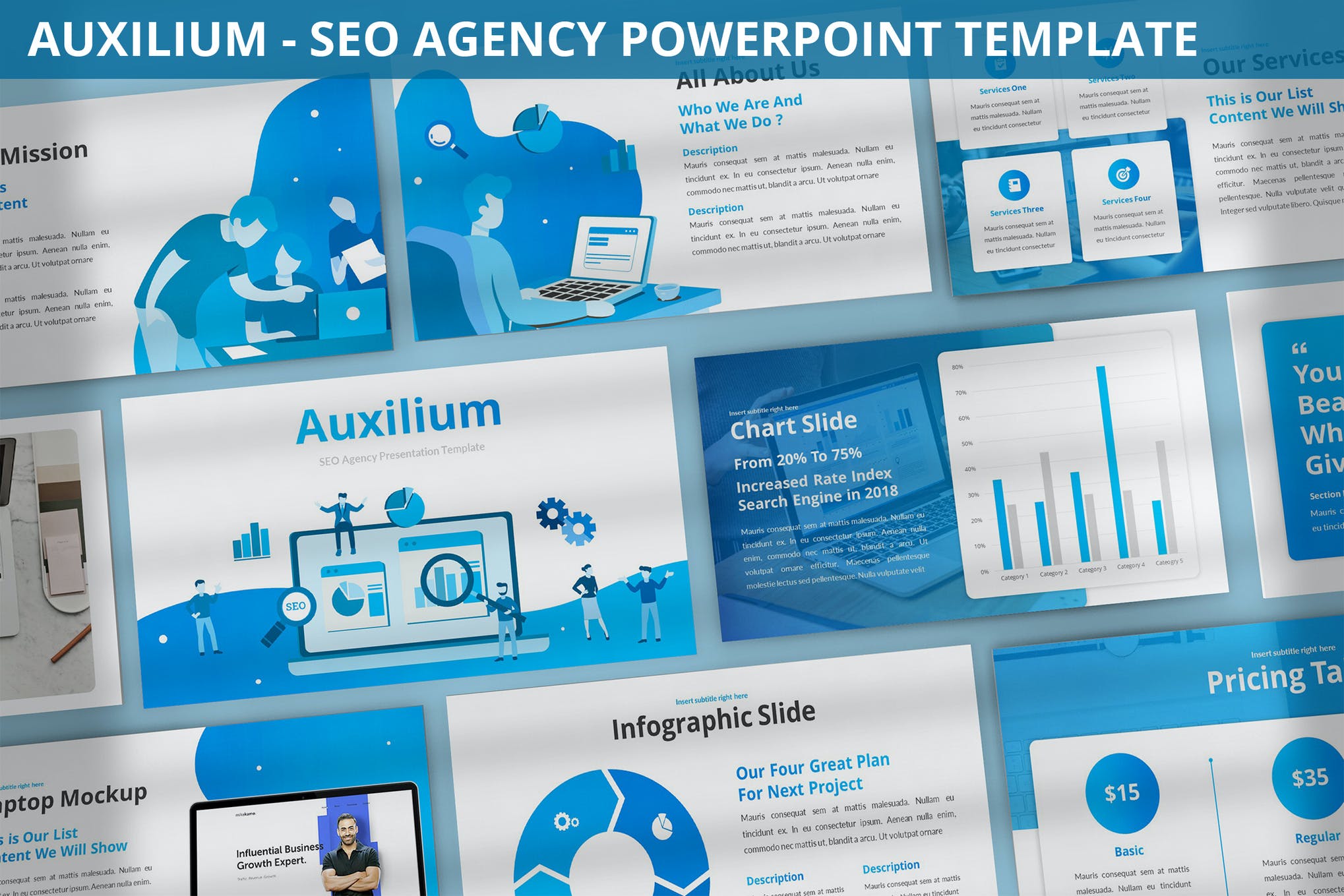 presentation template for research