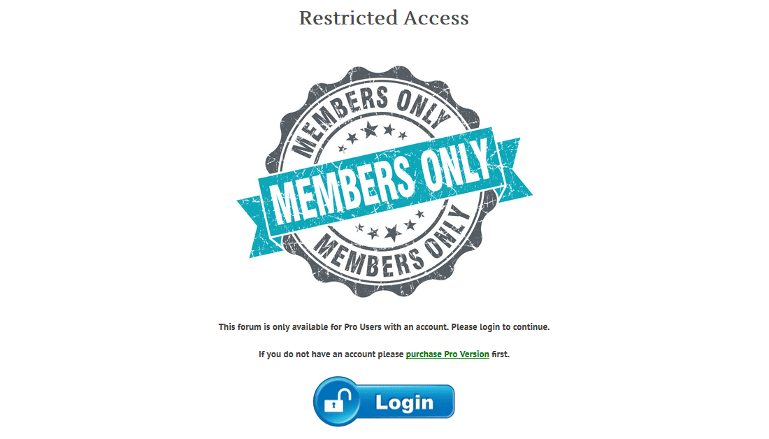 restricted-access-custom-page