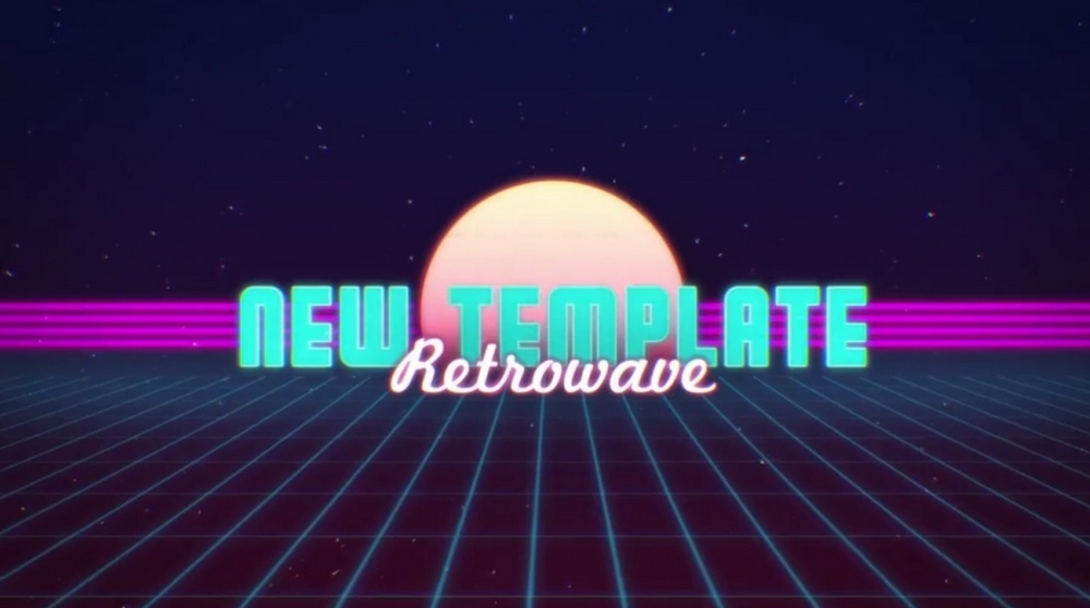 Retro Title DaVinci Resolve Template