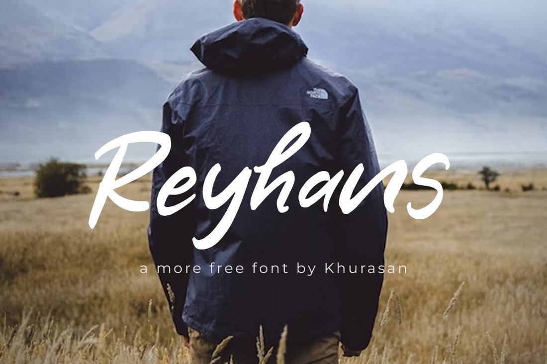 Reyhans - Free Brush Script Font