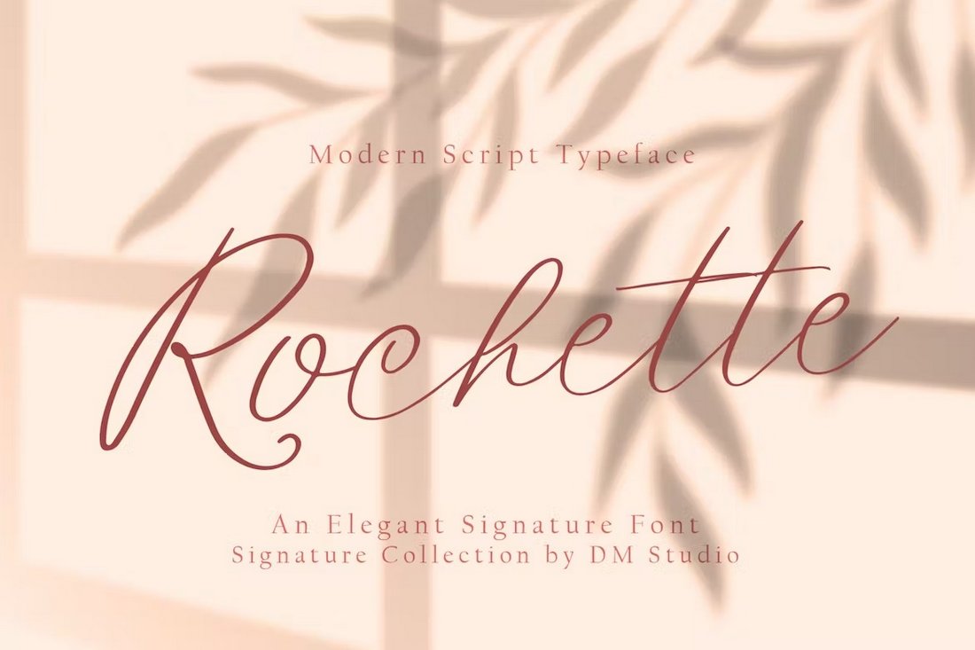 Rochette - Elegant Signature Wedding Script Font