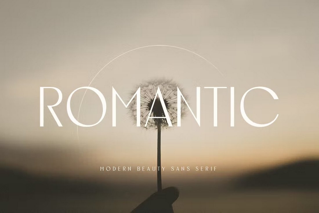 Romantic - Modern Beauty Sans Serif Font