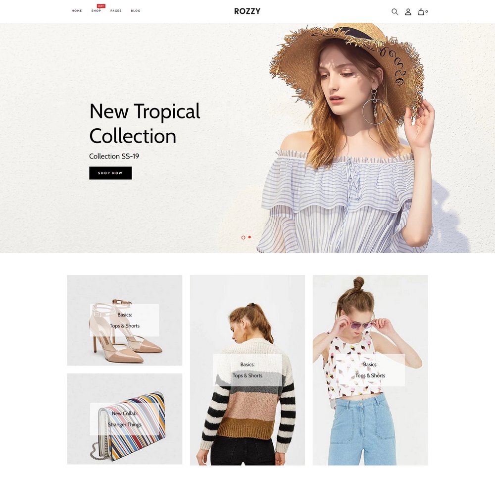 Rozzy - Multipurpose Shopify Sections Theme