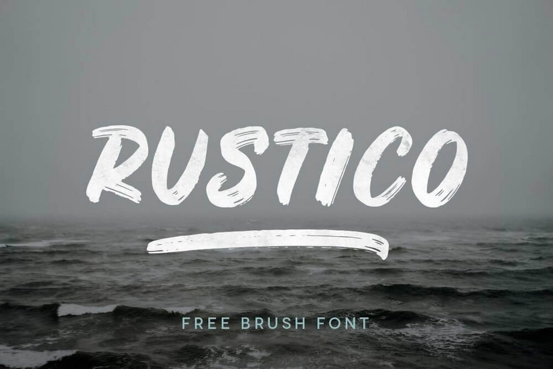 Rustico - Free Bold Brush Font for Final Cut Pro