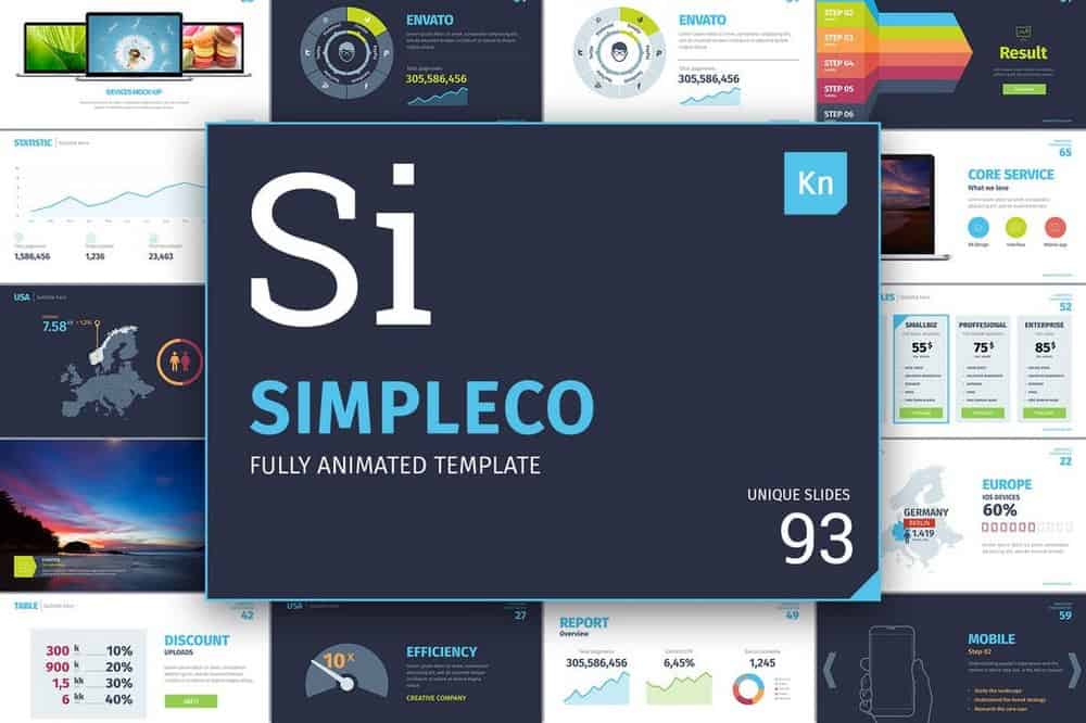 SIMPLECO - Business Keynote Template