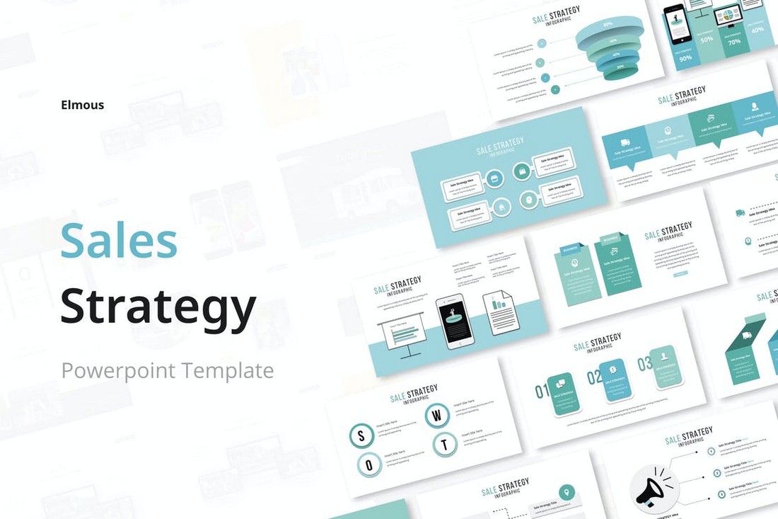 Sales Consulting Infographic Powerpoint Template