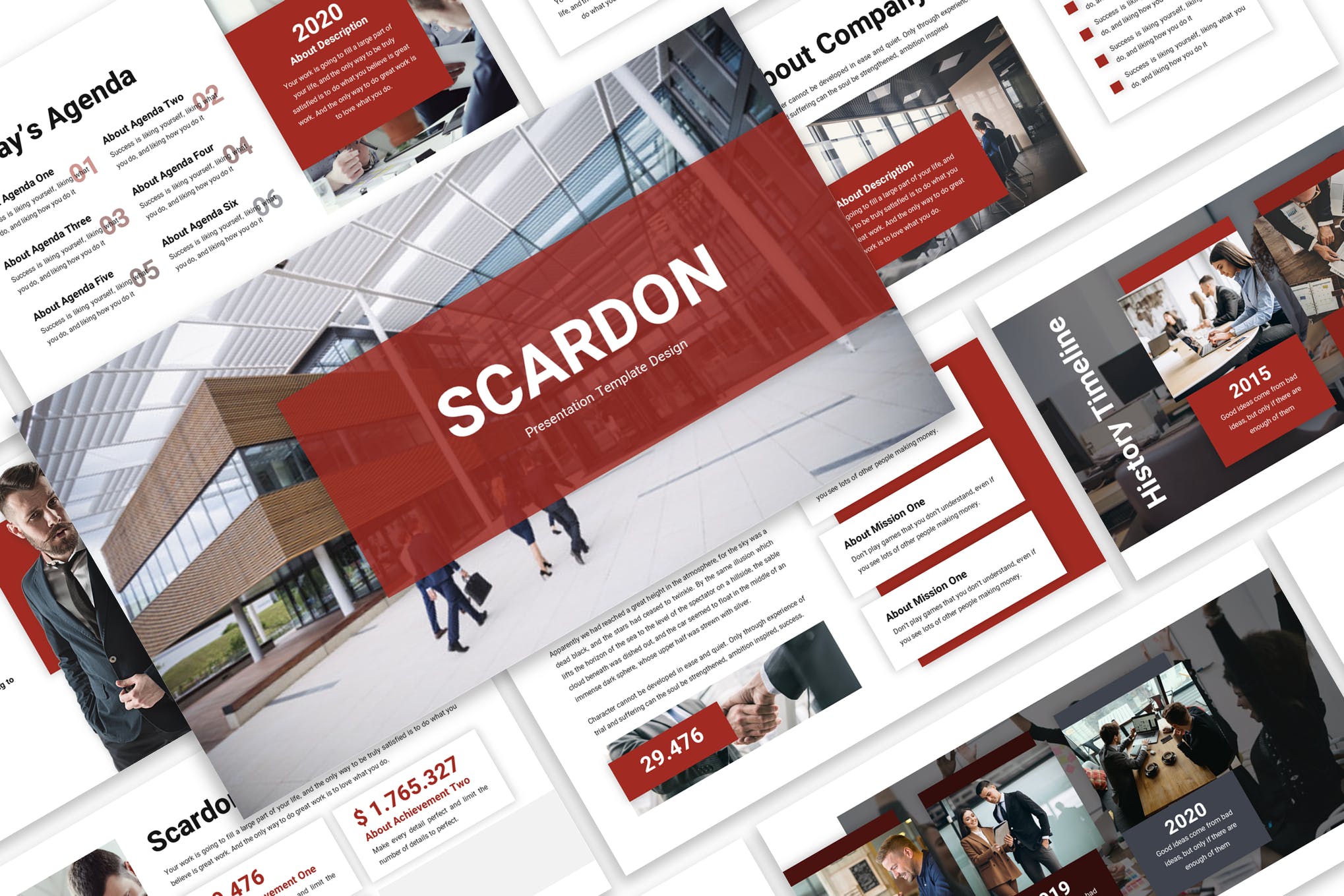 Scardon - Business Template Prensentation