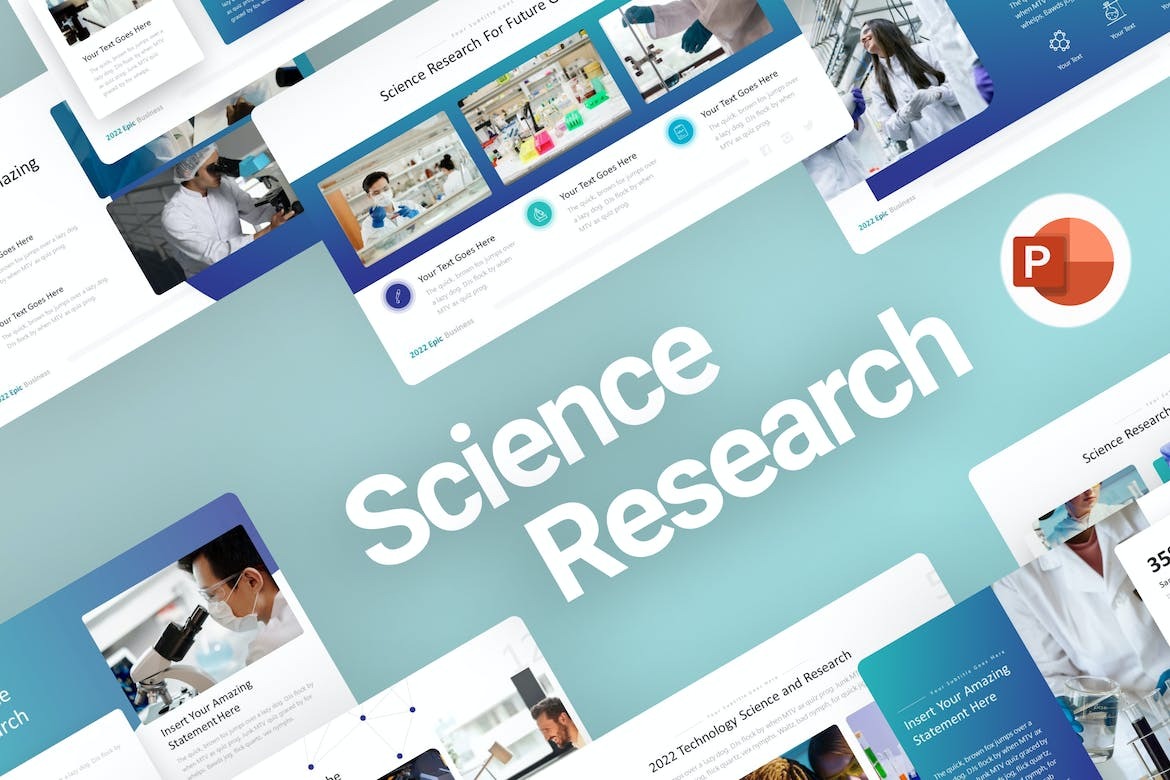 Science & Research PowerPoint Template