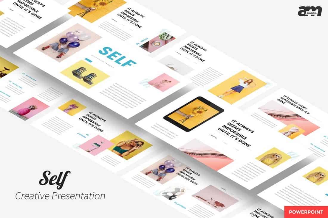 Self - Modern Creative Powerpoint Template