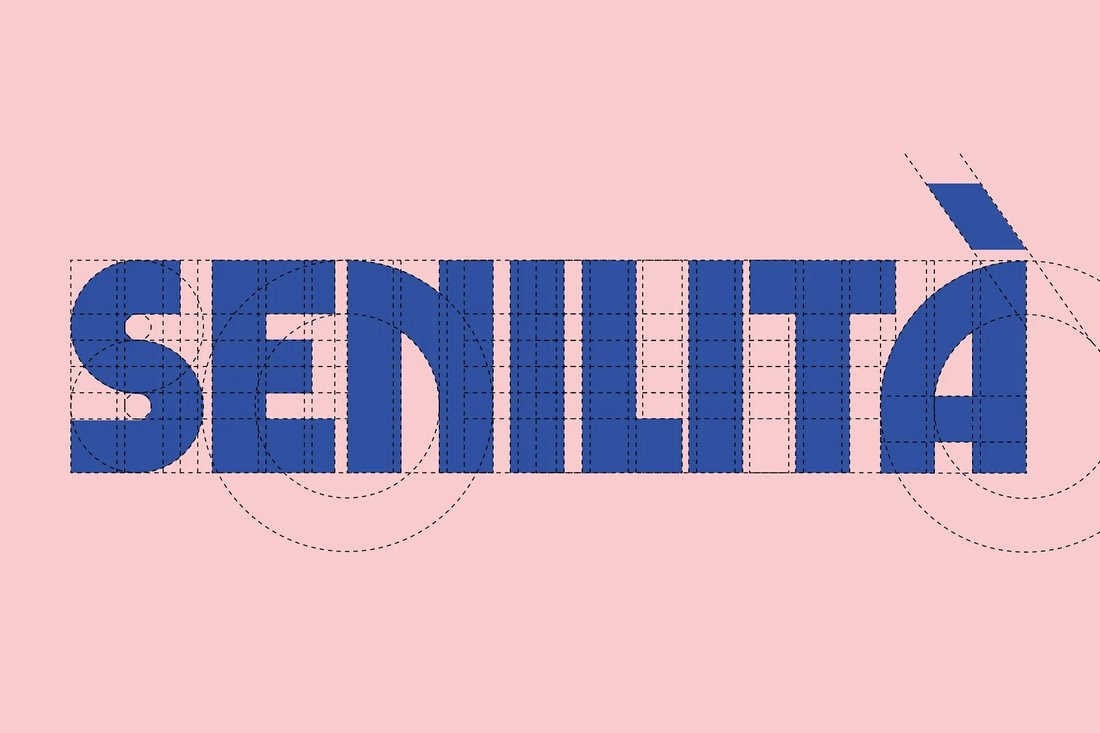 Senilità - Free Retro Display Font for Final Cut Pro