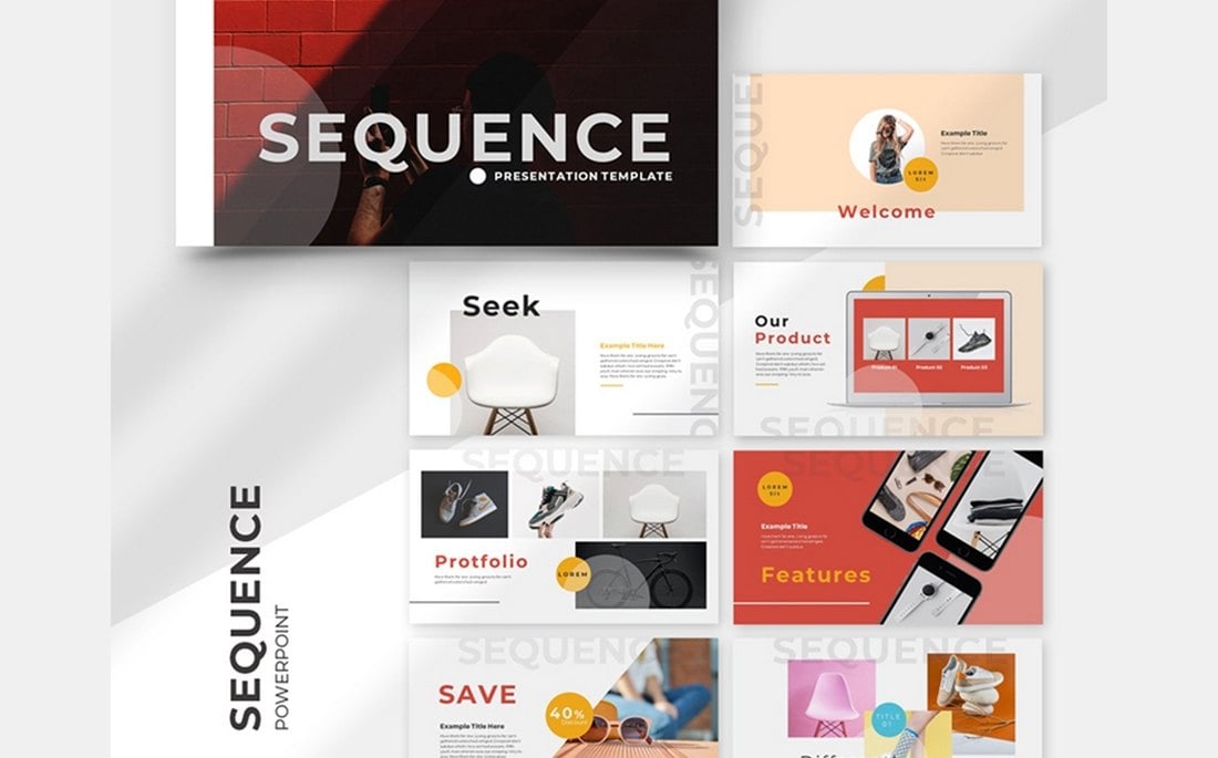 Sequence - Free Multipurpose PowerPoint Template