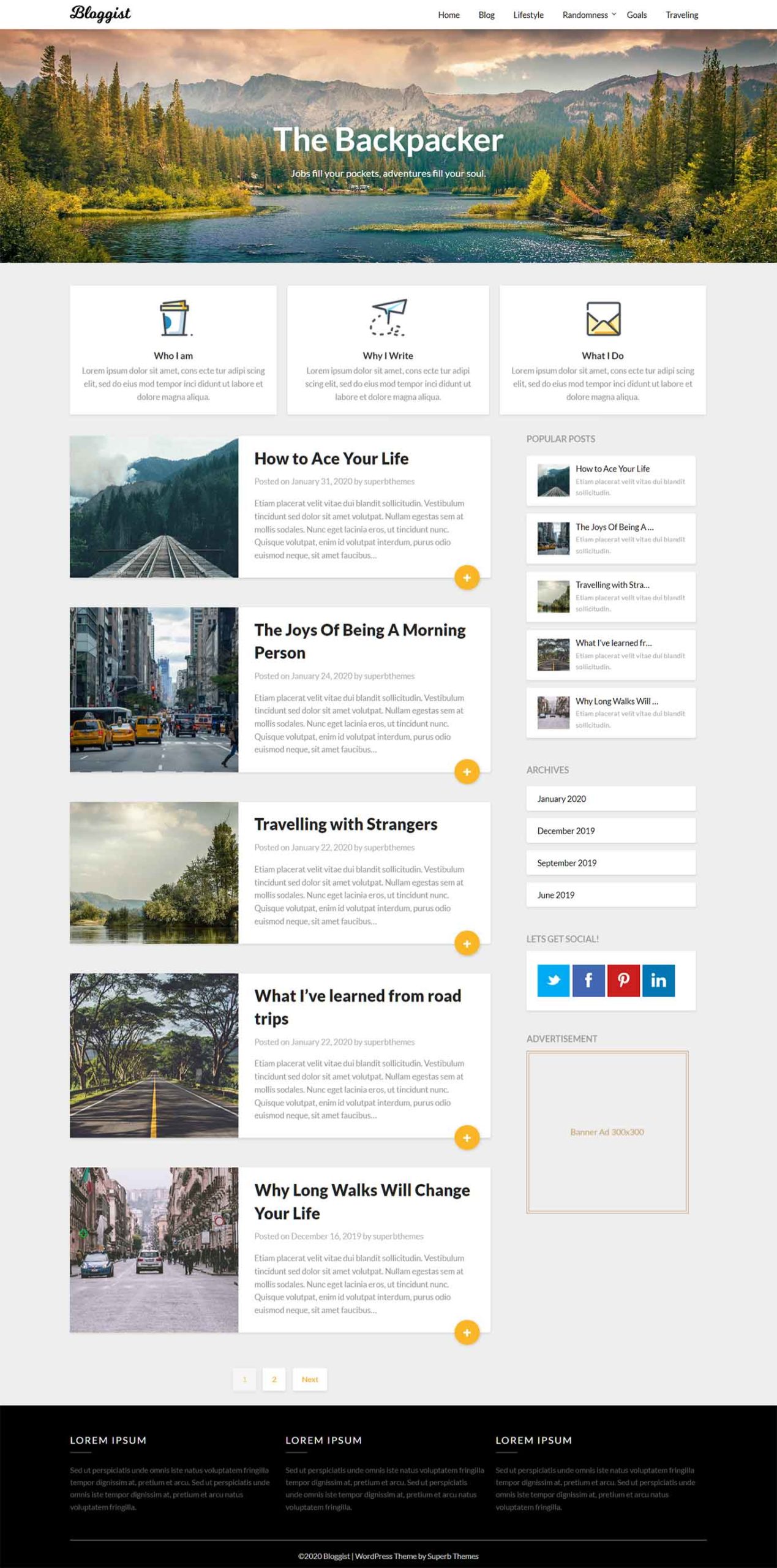 Wordpress Blog Themes