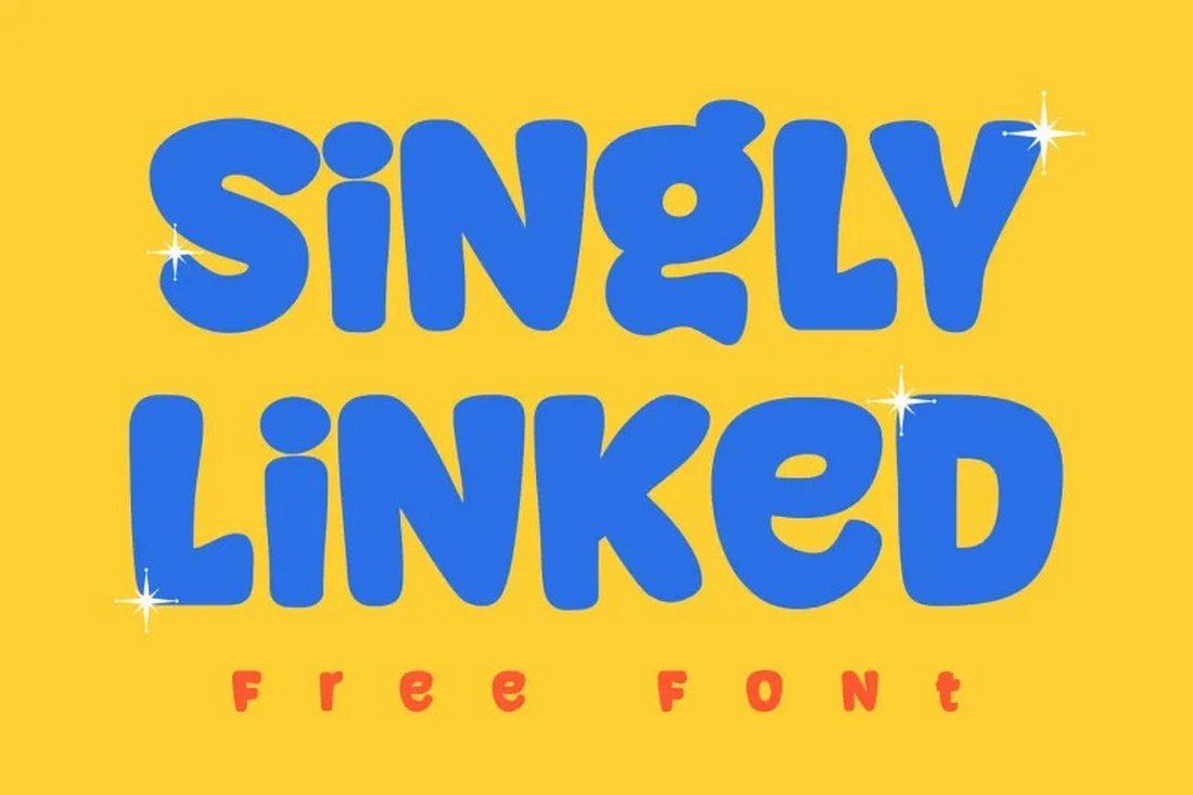 Singly Linked - Free Comic Font