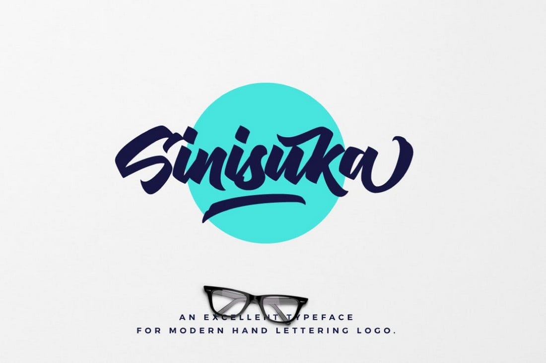 Sinisuka - Handlettering Font for Cricut