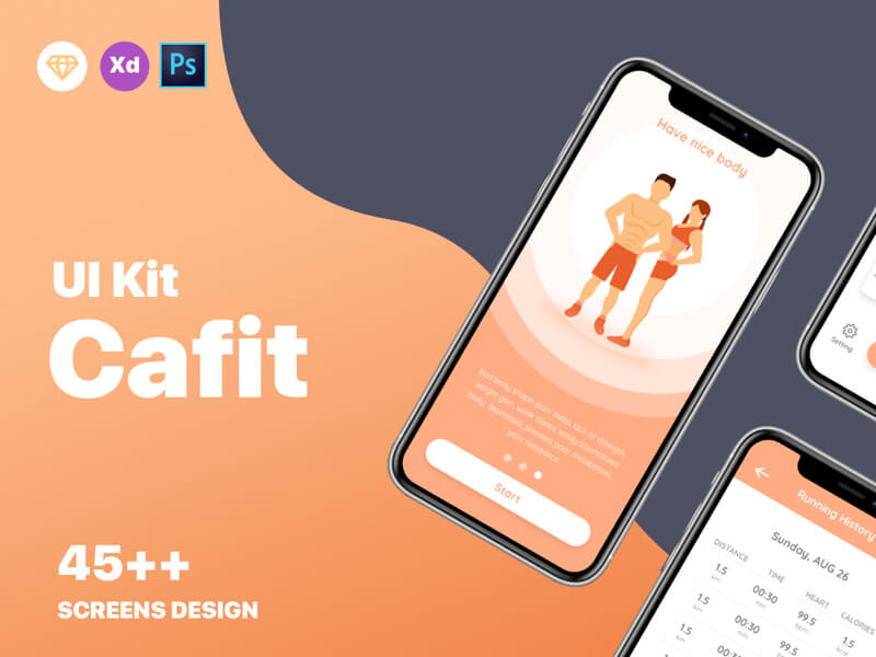 Sketch Android App Template