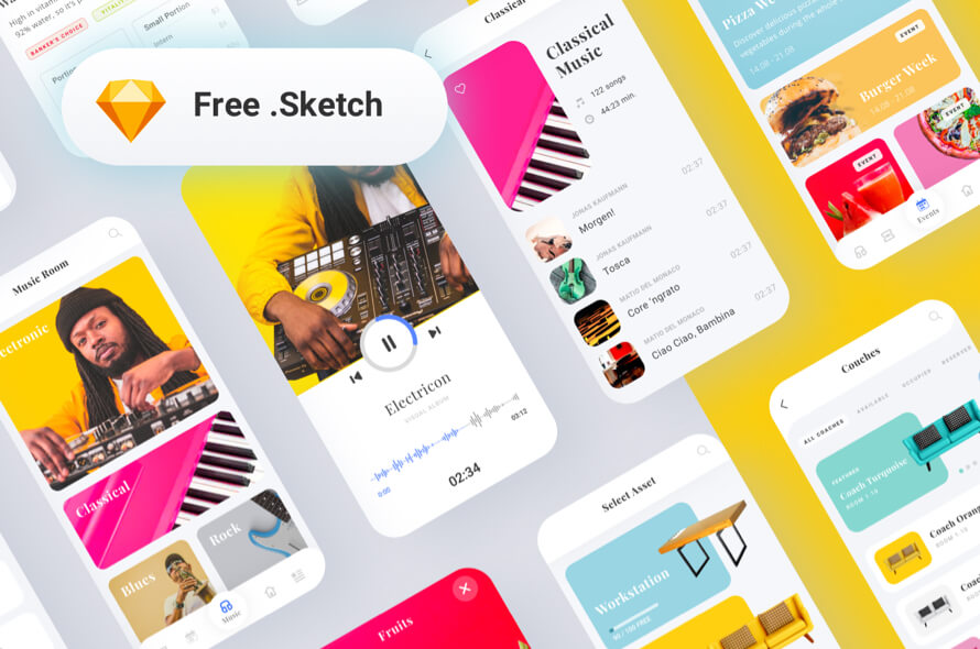 Sketch android Template