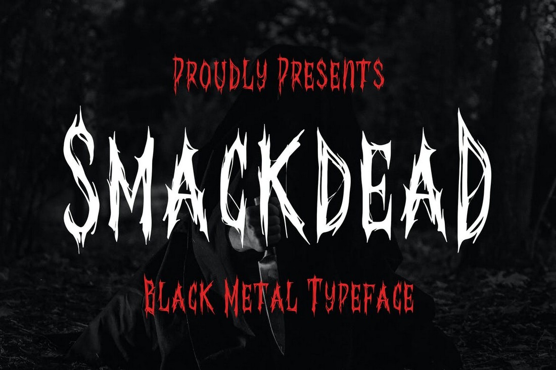 Smackdead - Black Metal Font