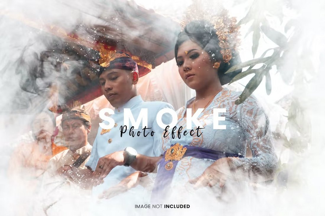 Smoke Art Photo Effect for Photoshop