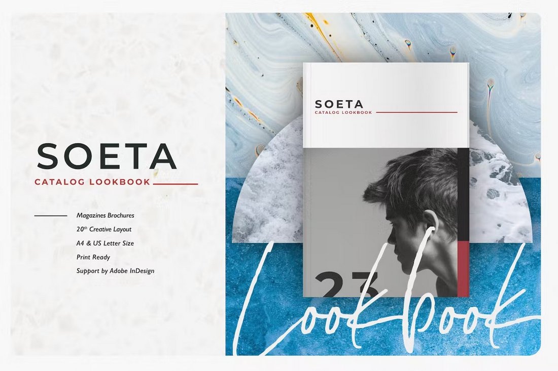 Soeta - Catalog Lookbook InDesign Template