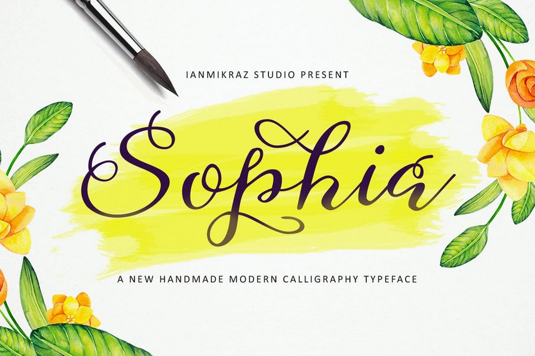 Sophia - Handmade Wedding Script Font