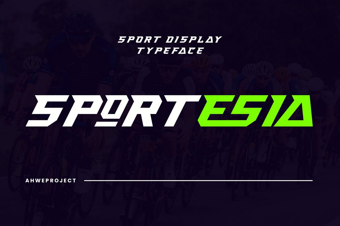 Sportesia - Free Modern Font