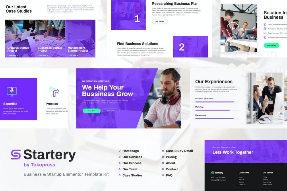 Startery - Business & Startup Elementor Template Kit