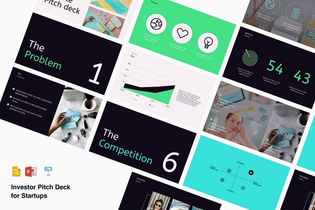 Startup Pitch Deck Presentation Template