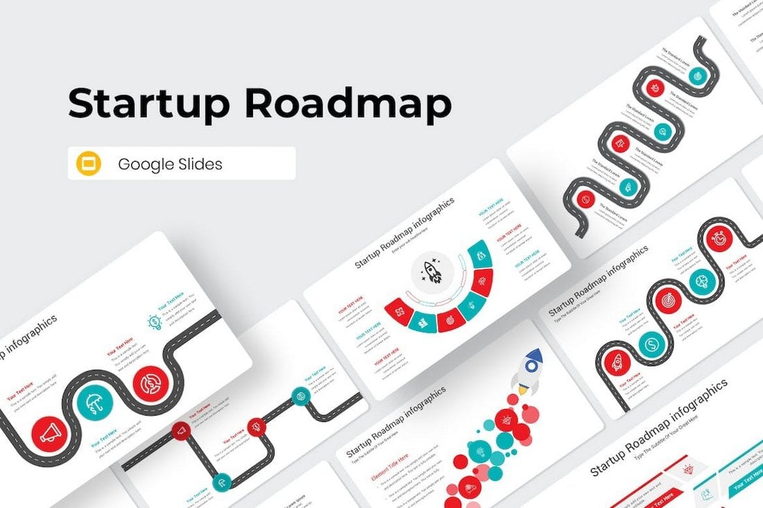 Startup Roadmap Google Slides Template