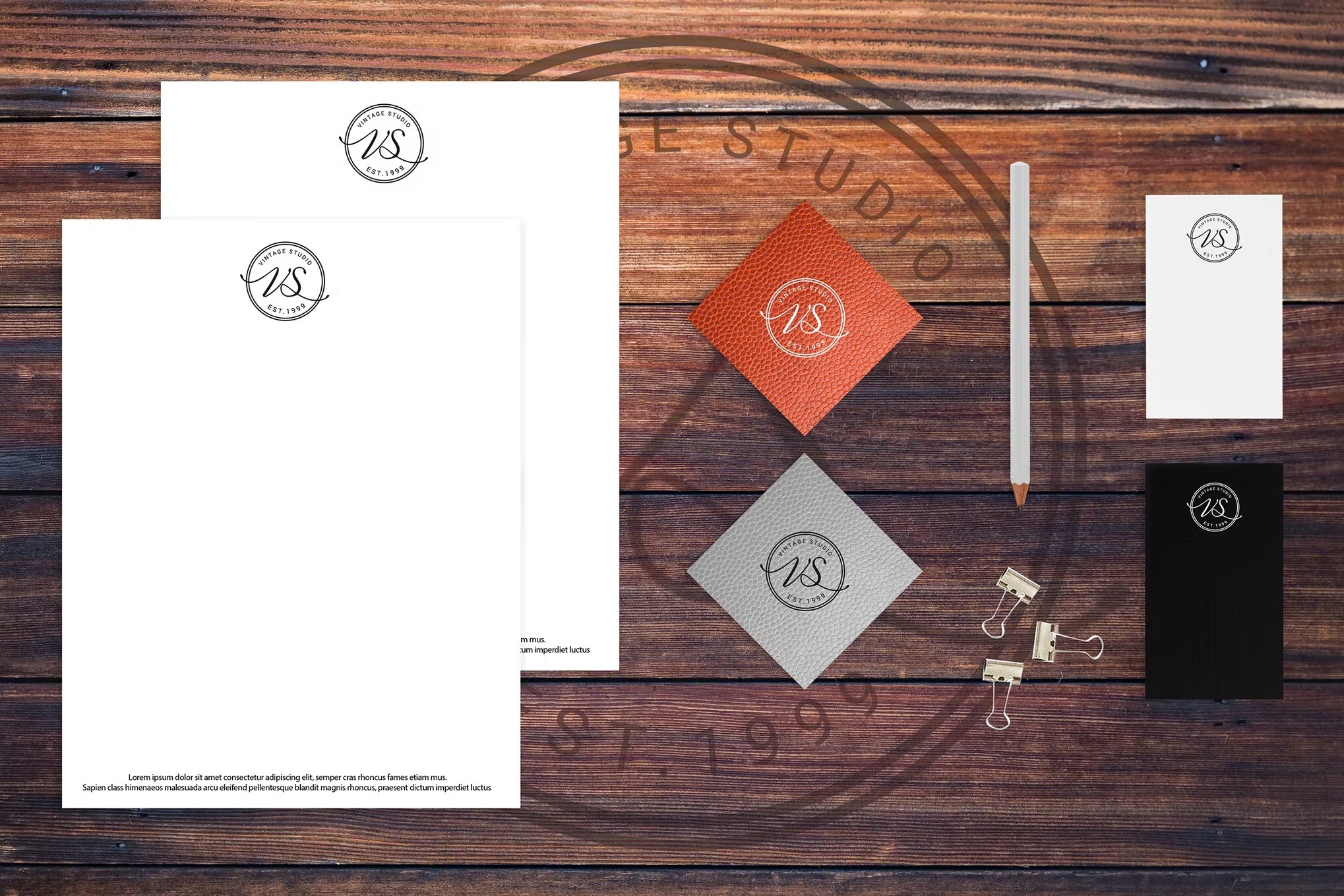 Stationary Mockup