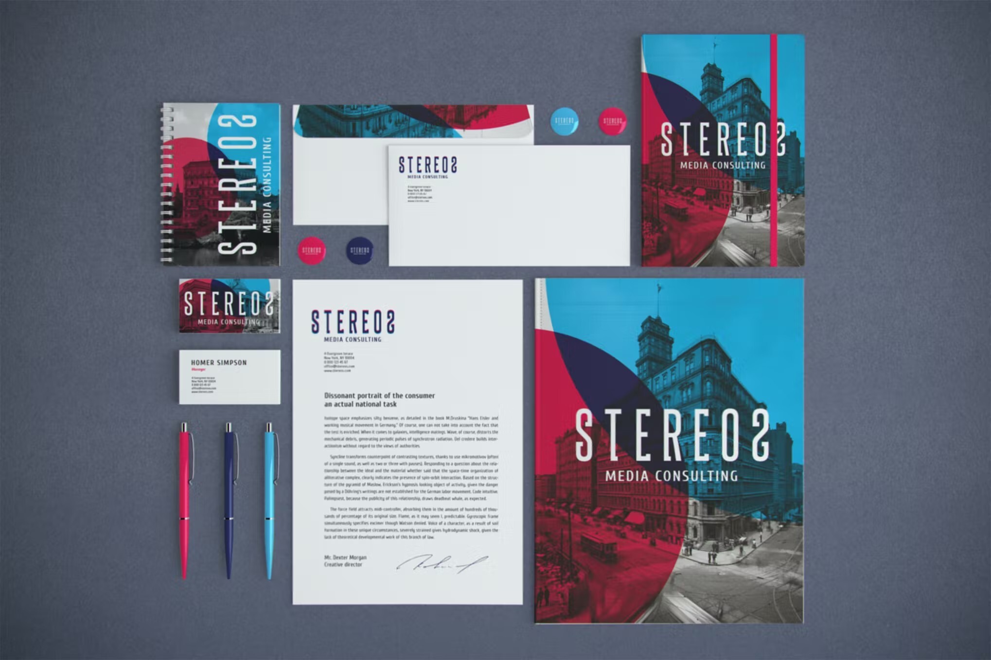 Stationary Mockup