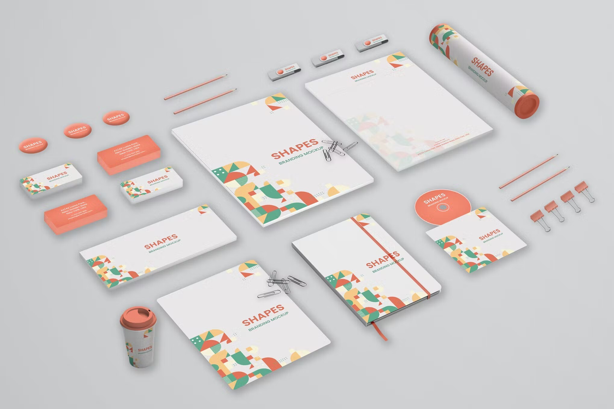 Stationary Mockup