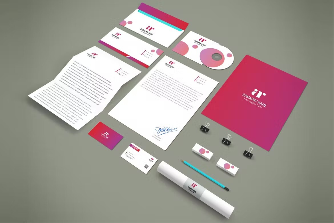 Stationary Mockup