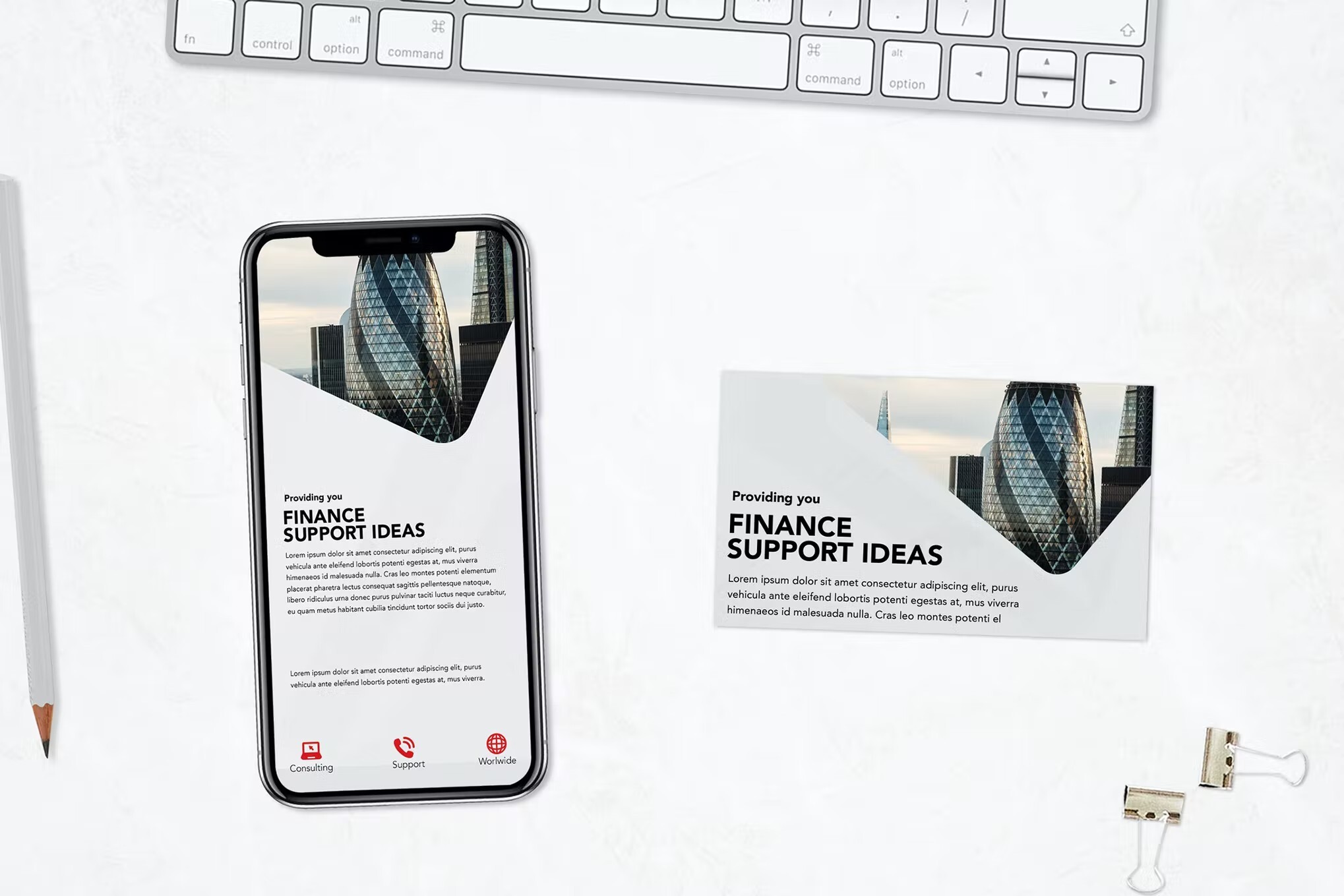 Stationary Mockup