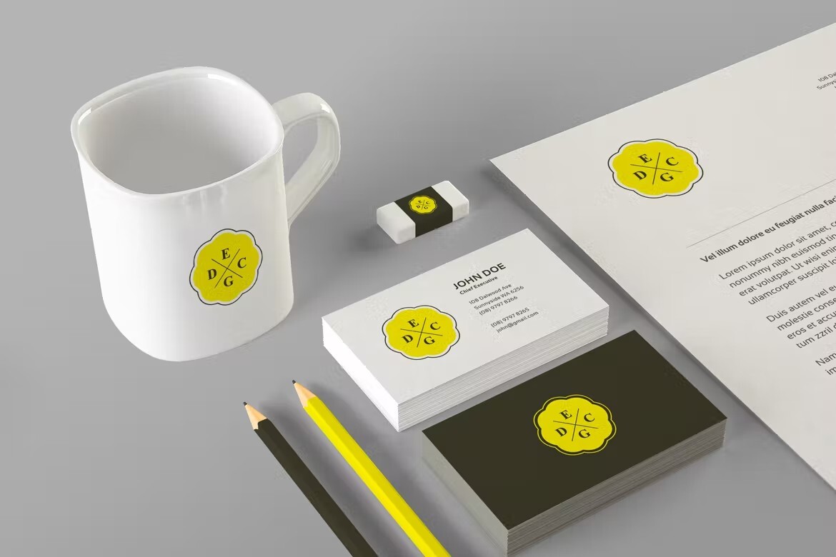 Stationary Mockup