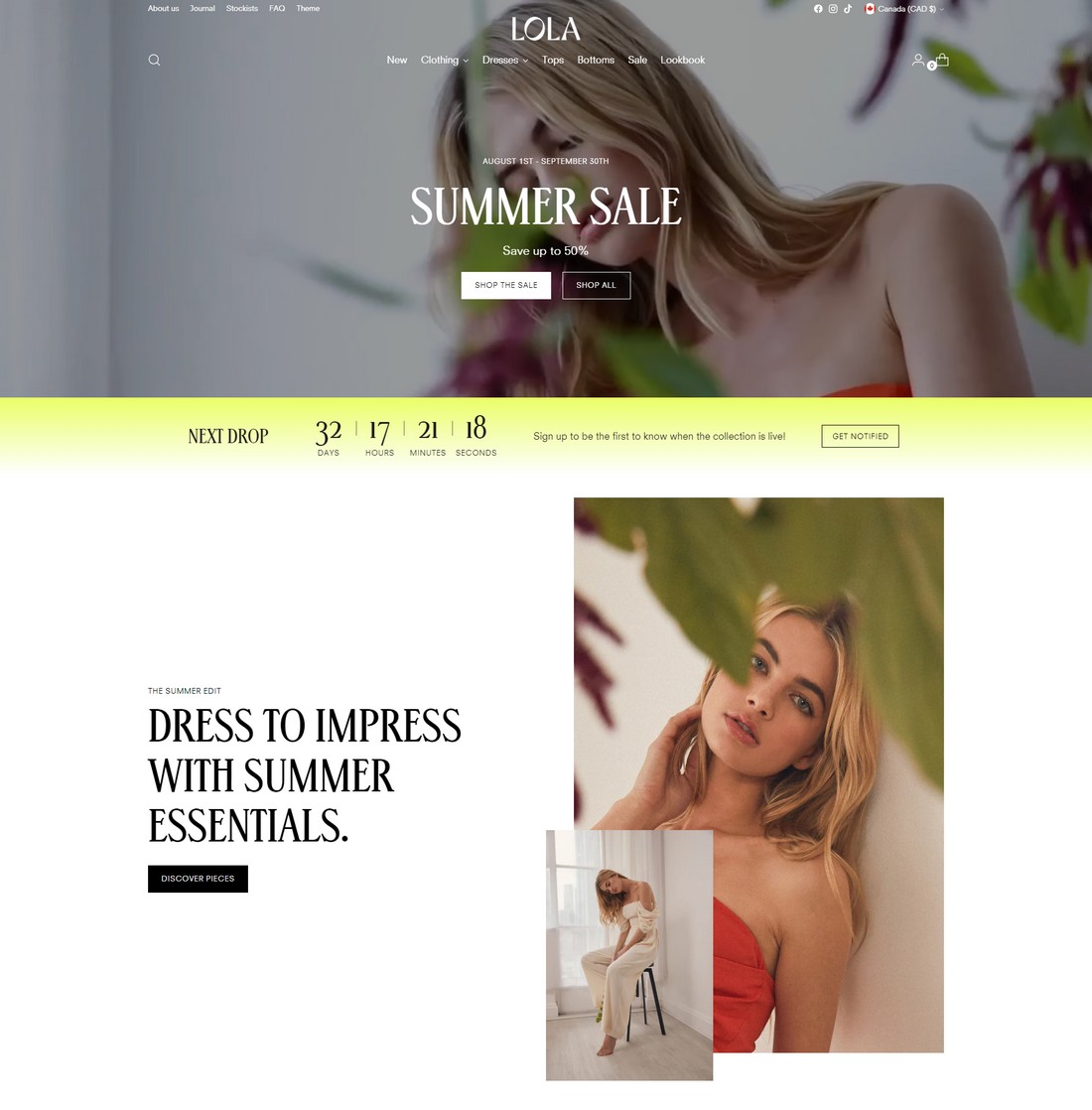 Stiletto - Fashion Store Shopify Theme