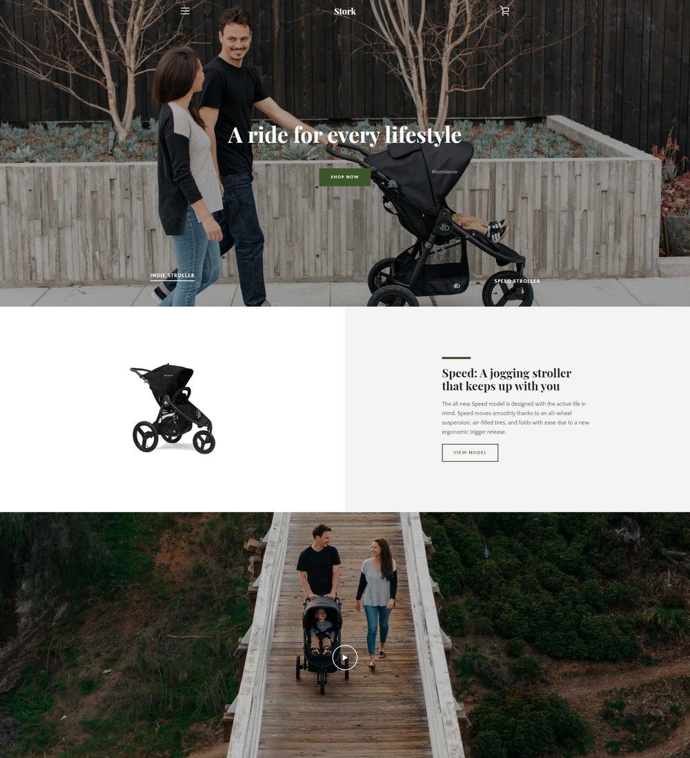 Stork free shopify theme