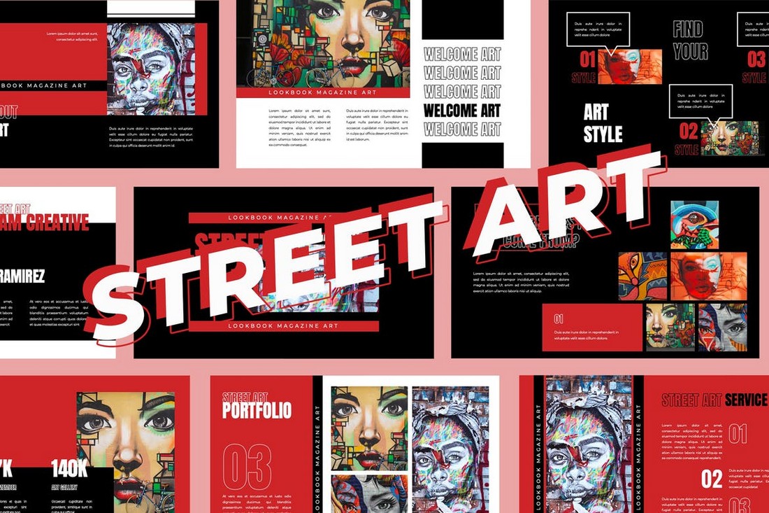 Street Art - Powerpoint Presentation Template