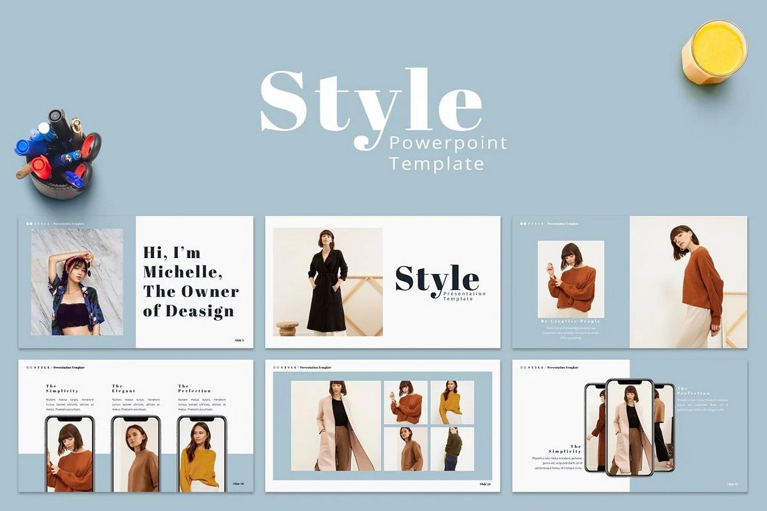 Style - Free Elegant PowerPoint Template