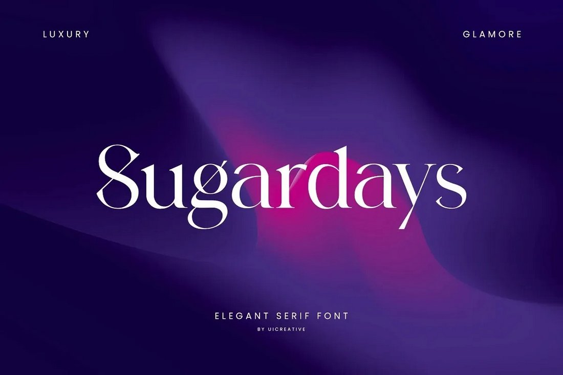 Sugardays - Free Serif Font